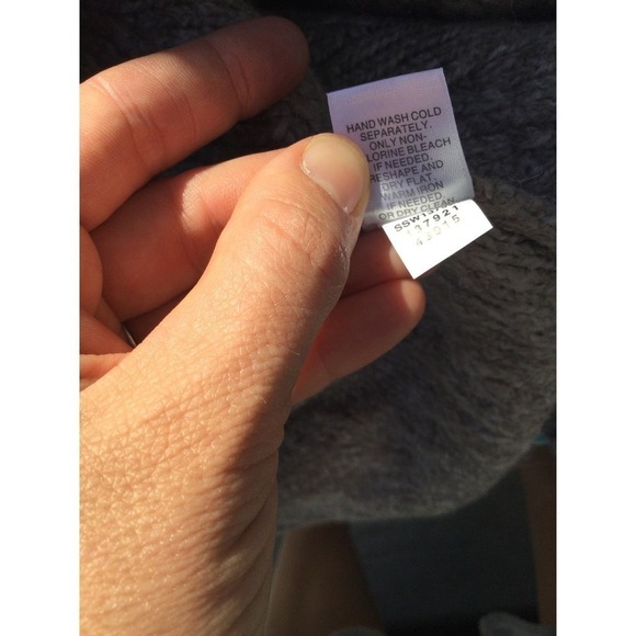 J.Jill oversized alpaca cardigan womens S cable knit sweater brown tan beachy - Picture 8 of 13